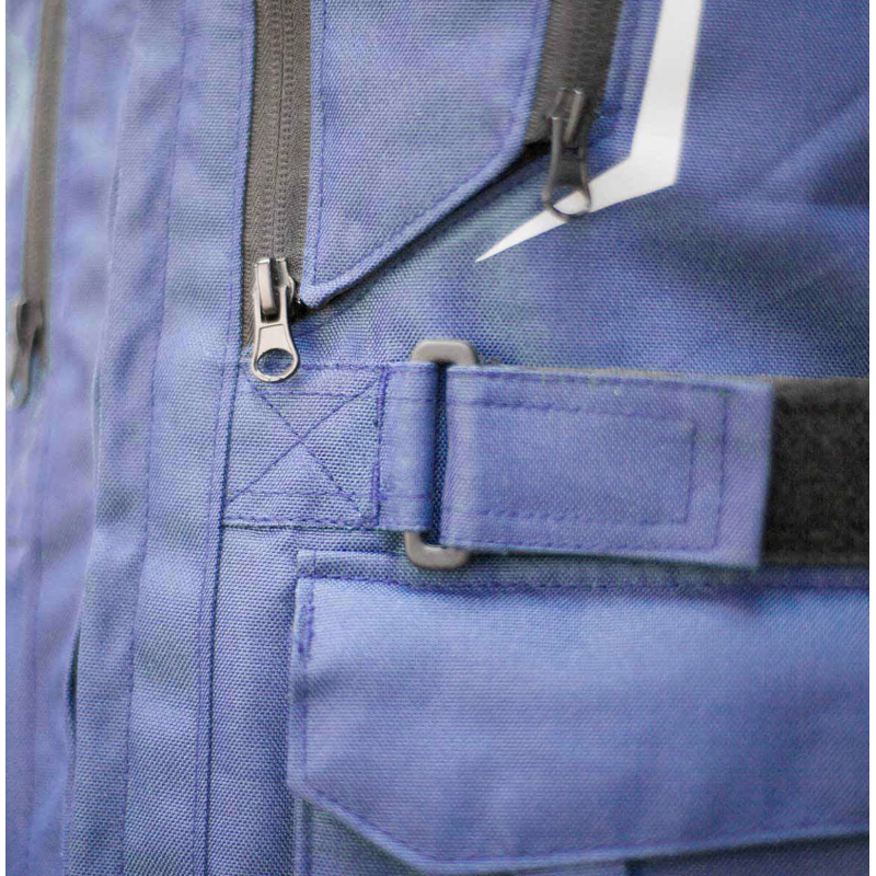 Мотокуртка GMS Track Light Black Blue W