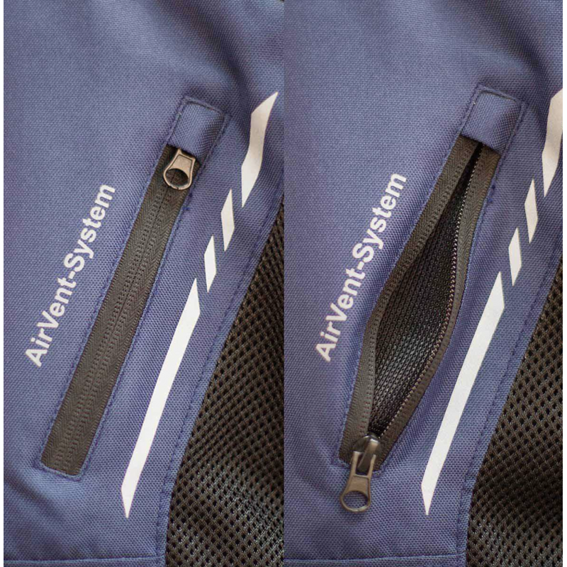 Мотокуртка GMS Track Light Black Blue W