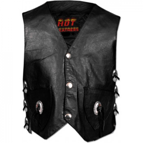 Жилет детский Hot Leathers Youth Vest with Lace Sides