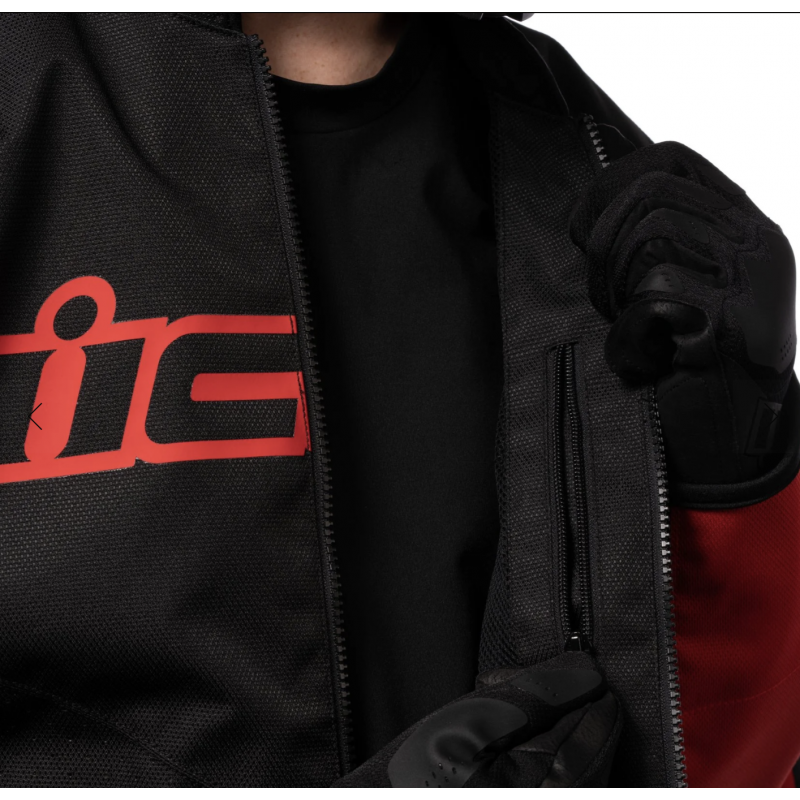 Мотокуртка Icon Hooligan CE Slayer Black/Red