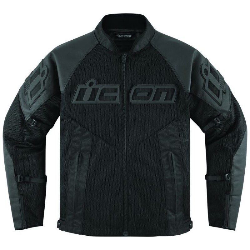 Мотокуртка Icon Mesh AF Leather Black