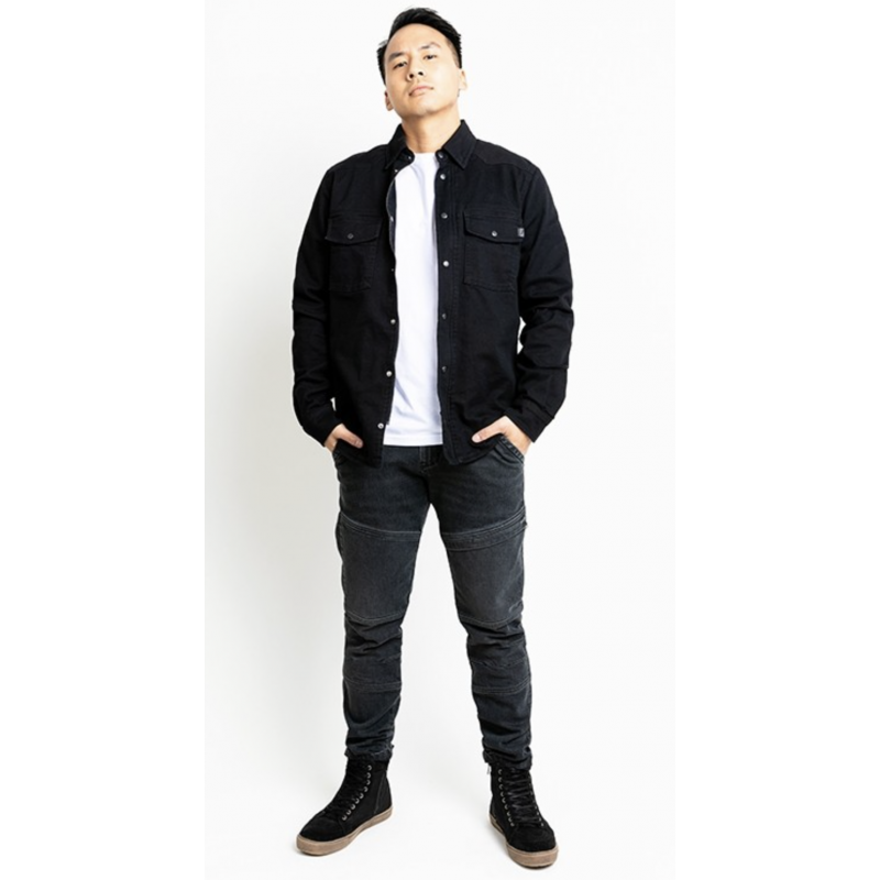 Моторубашка John Doe Motoshirt Black