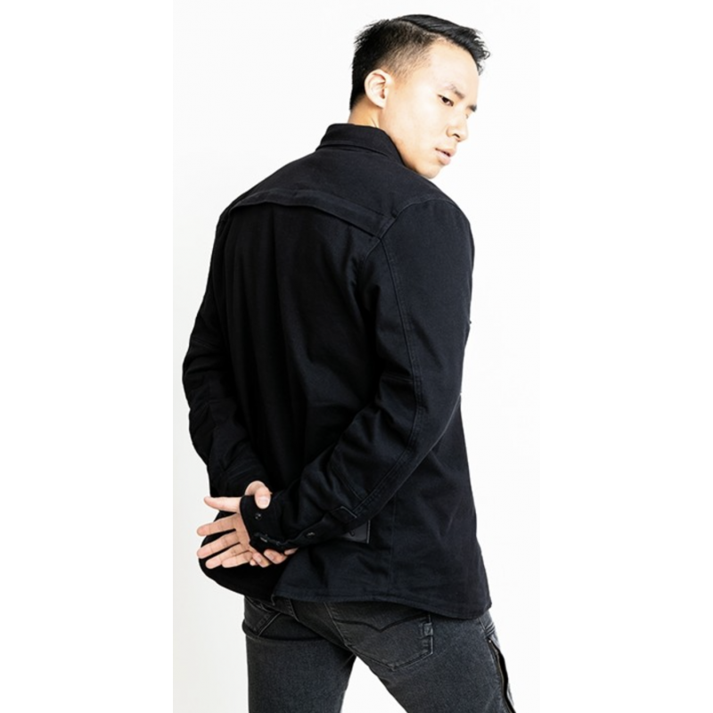 Моторубашка John Doe Motoshirt Black