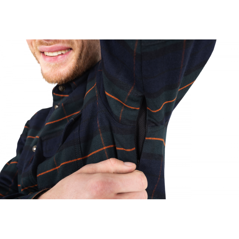 Моторубашка John Doe Vintage Green/Orange/Navy