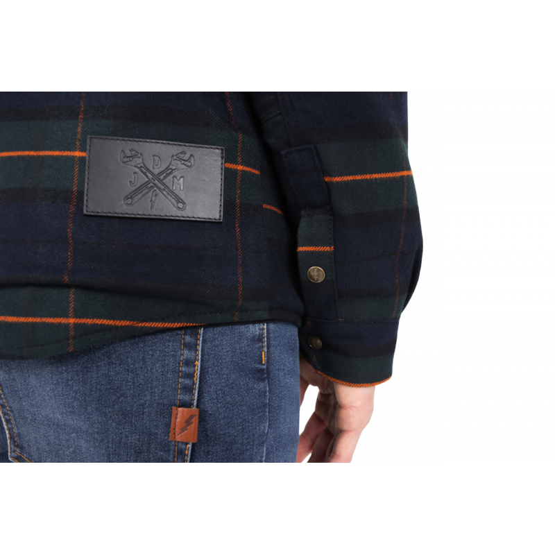 Моторубашка John Doe Vintage Green/Orange/Navy