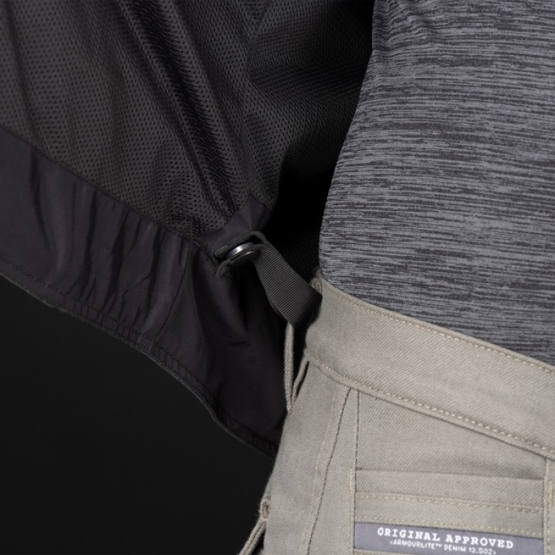 Мотокуртка Oxford Hardwick Wax Cotton Black