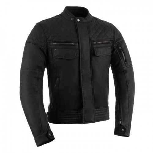 Мотокуртка Oxford Hardy 2.0 Wax Cotton Black