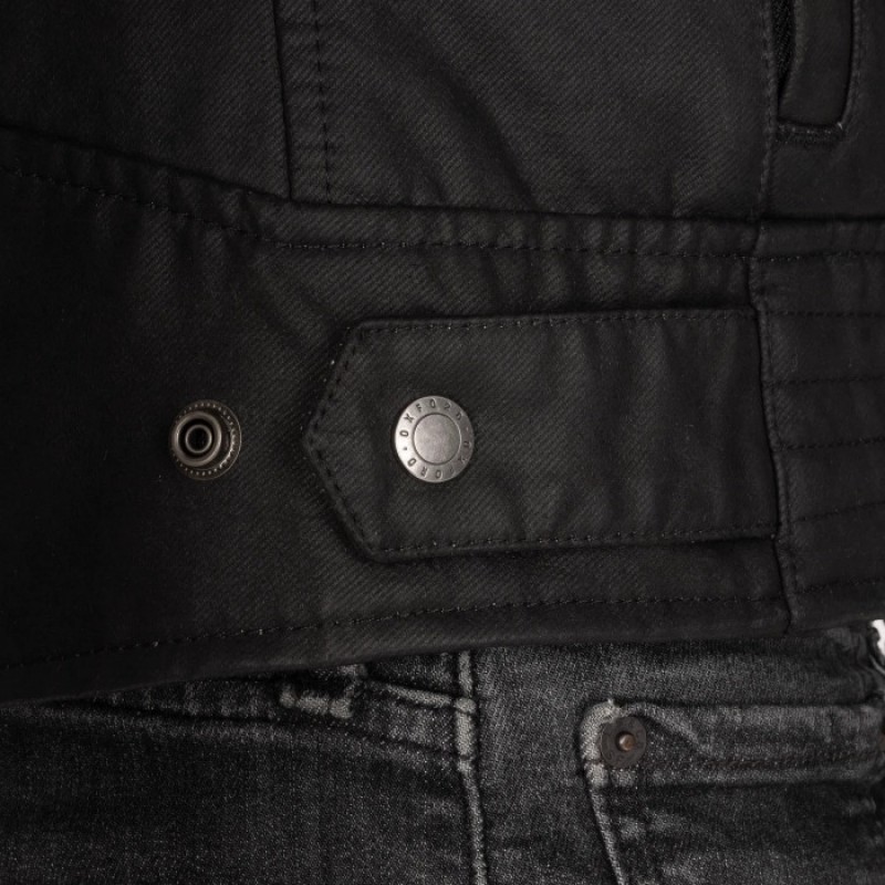 Мотокуртка Oxford Hardy 2.0 Wax Cotton Black