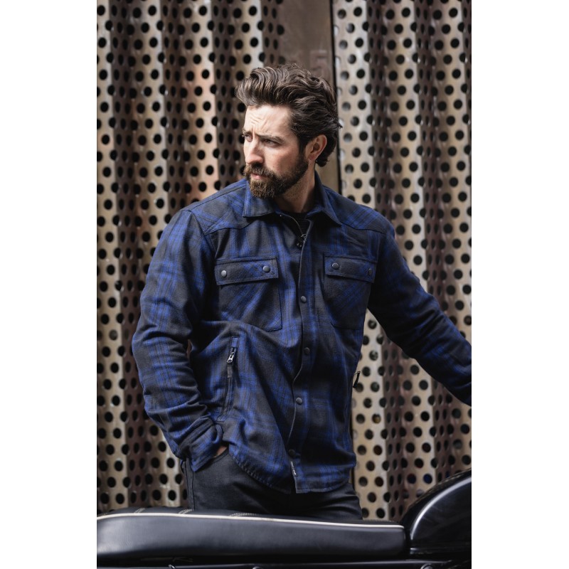Мотосорочка Oxford Kickback 3.0 Navy