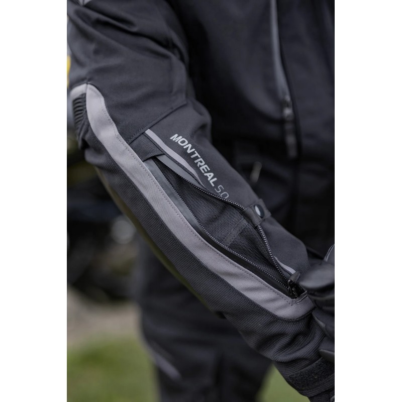 Мотокуртка Oxford Montreal 5.0 Dry2Dry Black