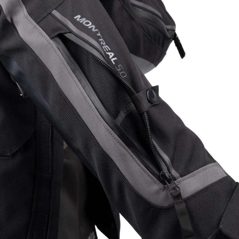 Мотокуртка Oxford Montreal 5.0 Dry2Dry Black