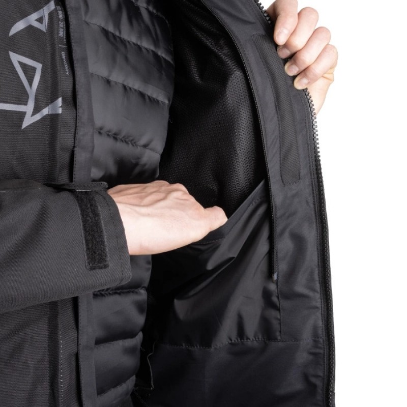 Мотокуртка Oxford Omega 1.0 Dry2Dry Black