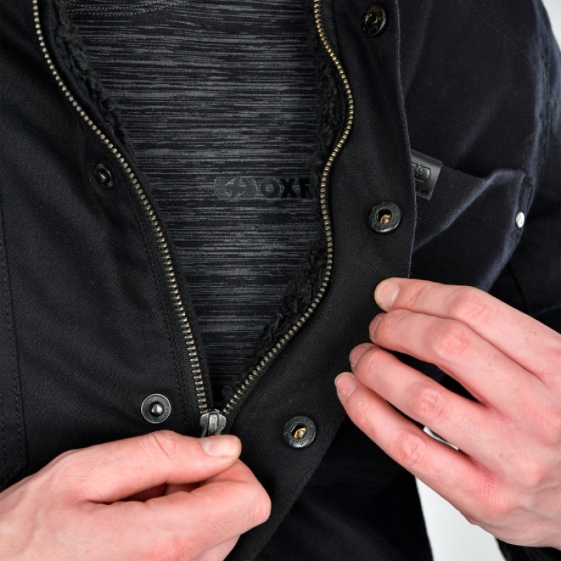 Мотосорочка Oxford Ridgeback Black