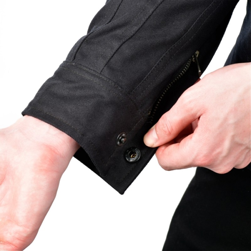 Мотосорочка Oxford Ridgeback Black