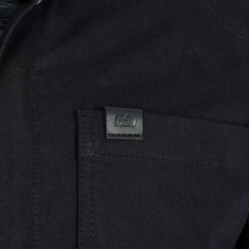 Мотосорочка Oxford Ridgeback Black