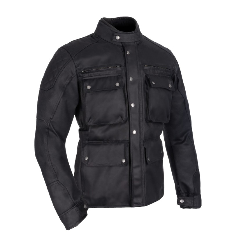 Мотокуртка Oxford Sterling Dry2Dry Wax Cotton Black