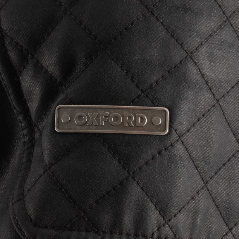 Мотокуртка Oxford Sterling Dry2Dry Wax Cotton Black