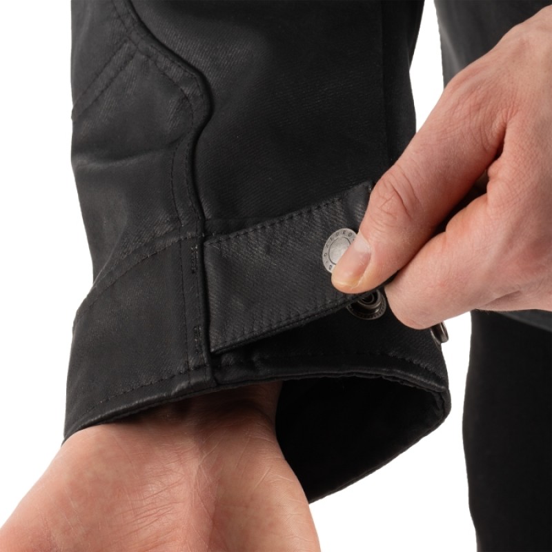 Мотокуртка Oxford Sterling Dry2Dry Wax Cotton Black