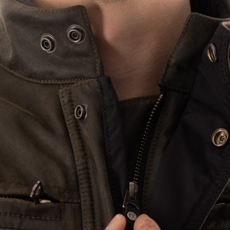 Мотокуртка Oxford Sterling Dry2Dry Wax Cotton Khaki