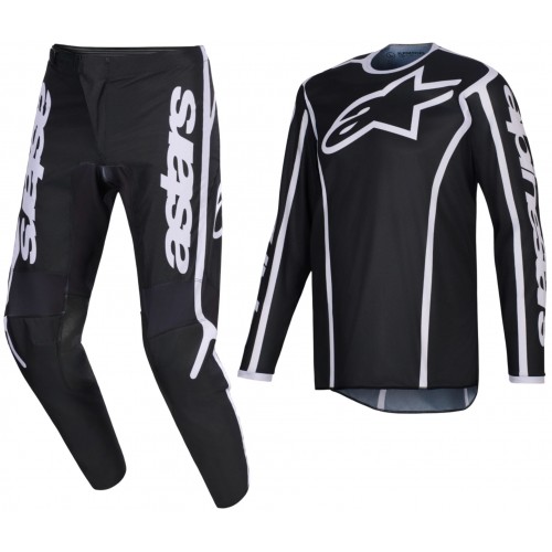 Комплект Джерсі Штани Alpinestars Fluid Apex Black/Gray