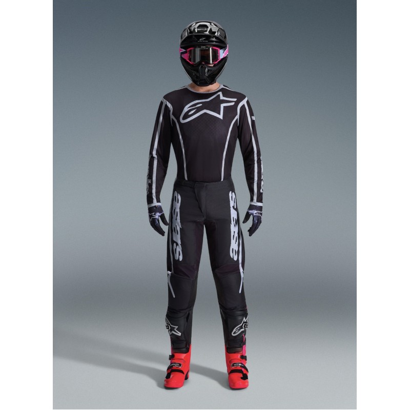 Комплект Джерсі Штани Alpinestars Fluid Apex Black/Gray