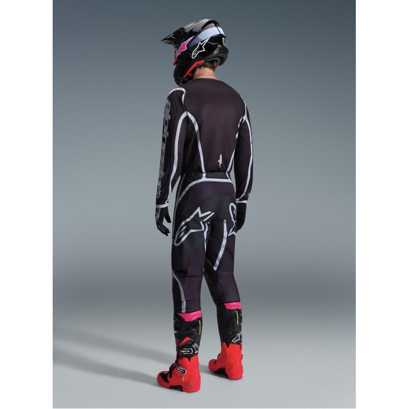 Комплект Джерсі Штани Alpinestars Fluid Apex Black/Gray