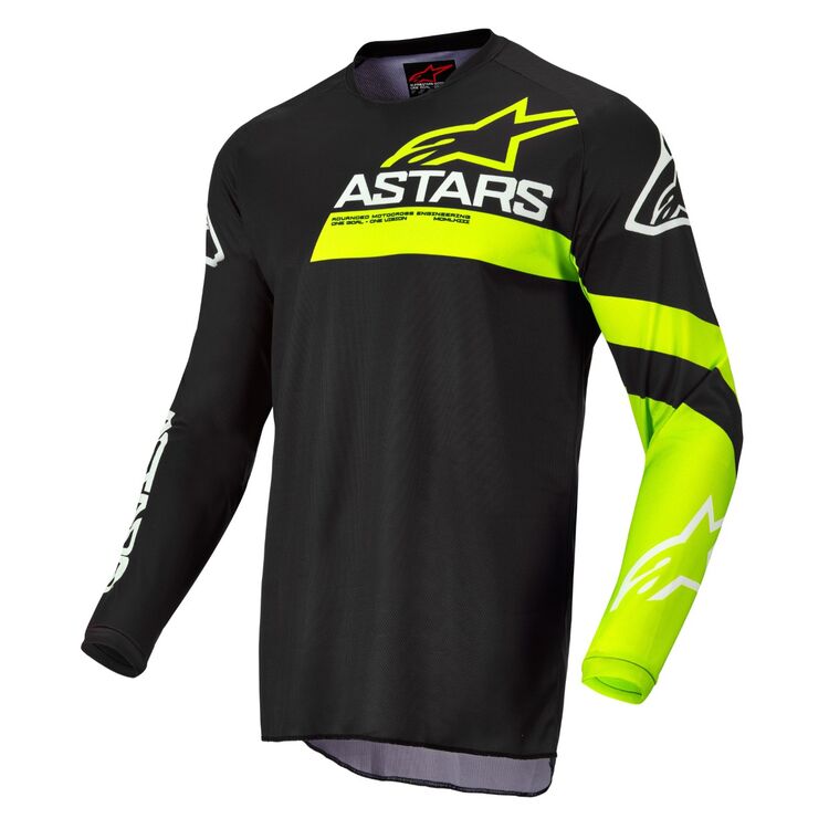 Джерси Alpinestars Fluid Chaser Black/Yellow купить от 0 грн. в