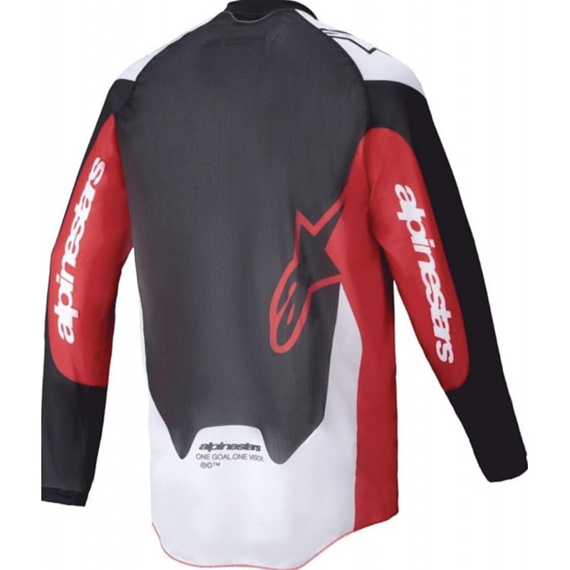 Джерсі Alpinestars Pro-Dura Black/Red/White