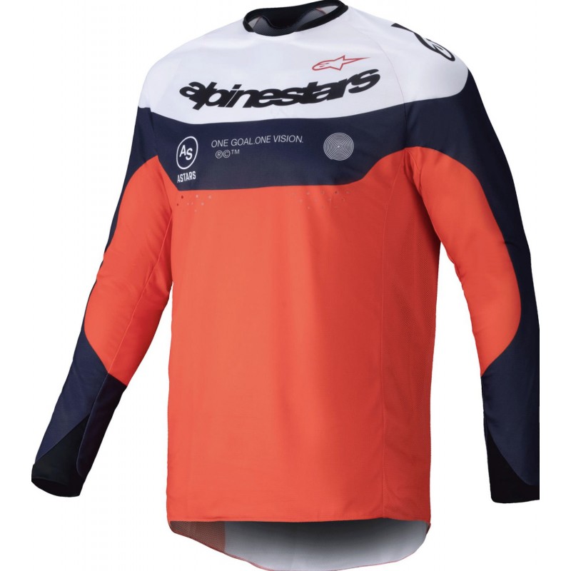 Джерсі Alpinestars Pro-Dura Navy/Orange/White