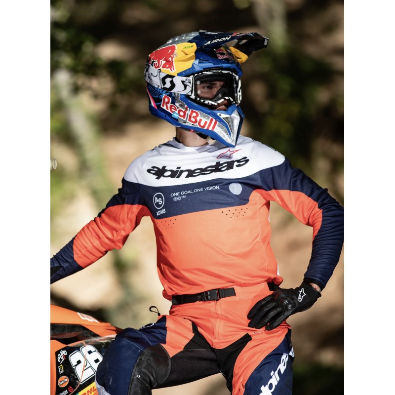 Джерсі Alpinestars Pro-Dura Navy/Orange/White