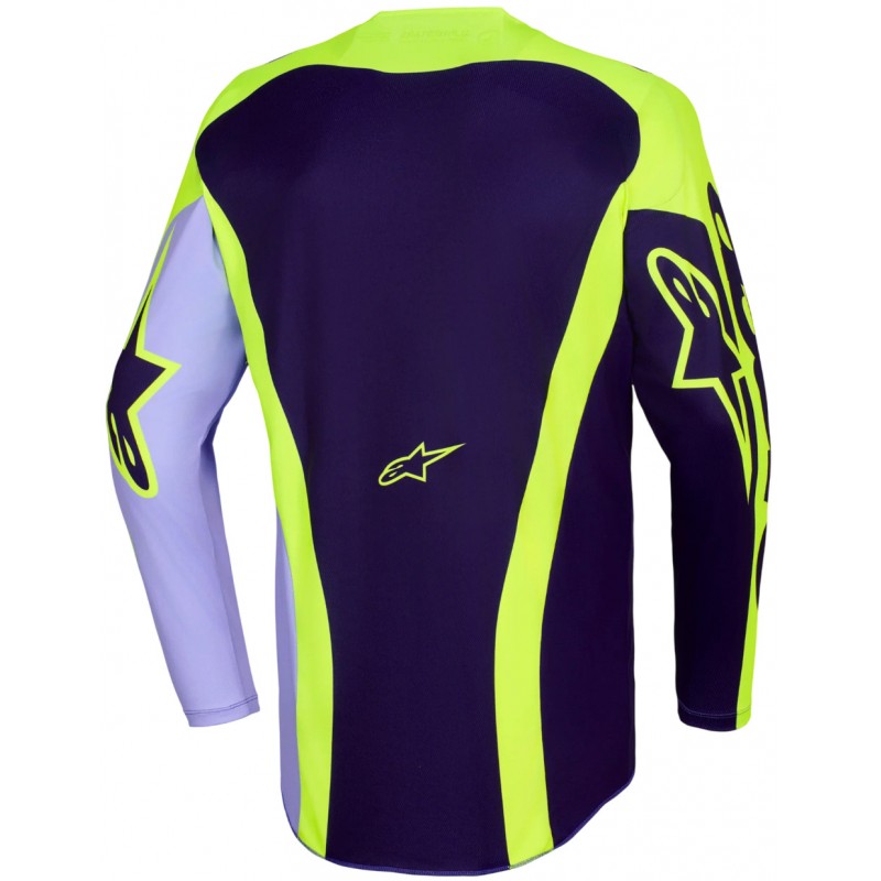 Комплект Джерсі Штани Alpinestars Racer Portl Purple/Yellow/Fluo