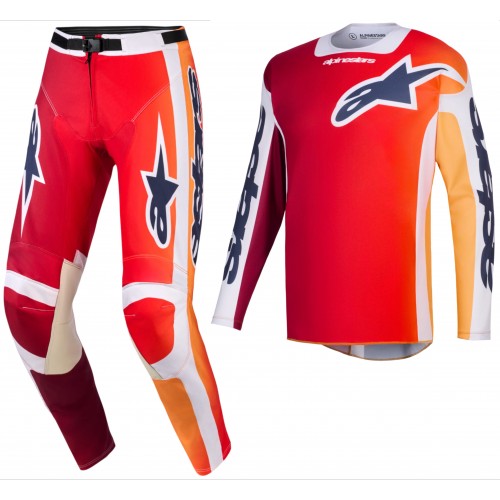 Комплект Джерсі Штани Alpinestars Racer Portl Red/Gray