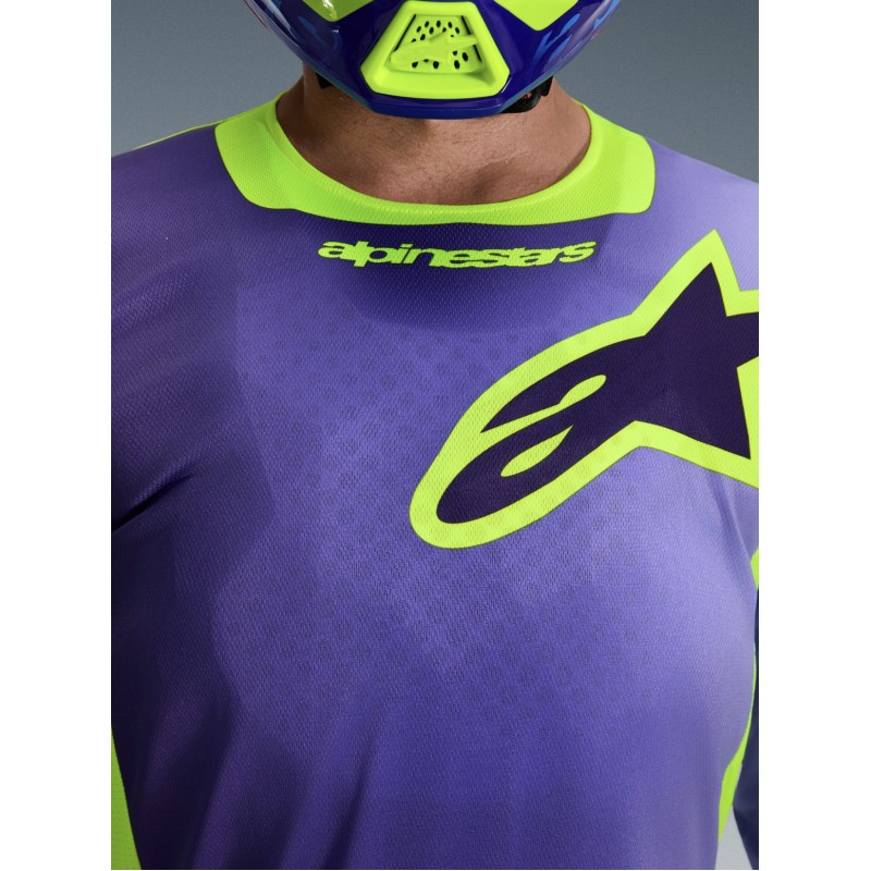 Джерсі Alpinestars Racer Portl Purple/Yellow