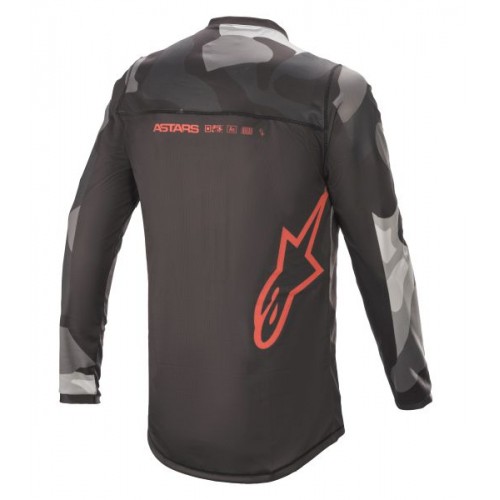 Джерси Alpinestars Racer Tactical Grey/Camo/Red