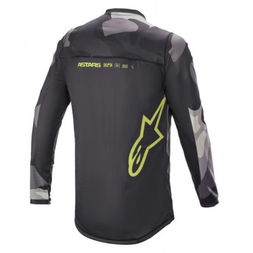 Джерси Alpinestars Racer Tactical Grey/Camo/Yellow