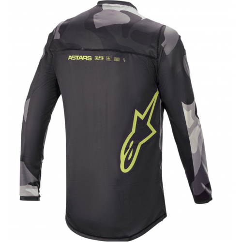 Джерси детская Alpinestars Racer Tactical Grey/Camo/Yellow