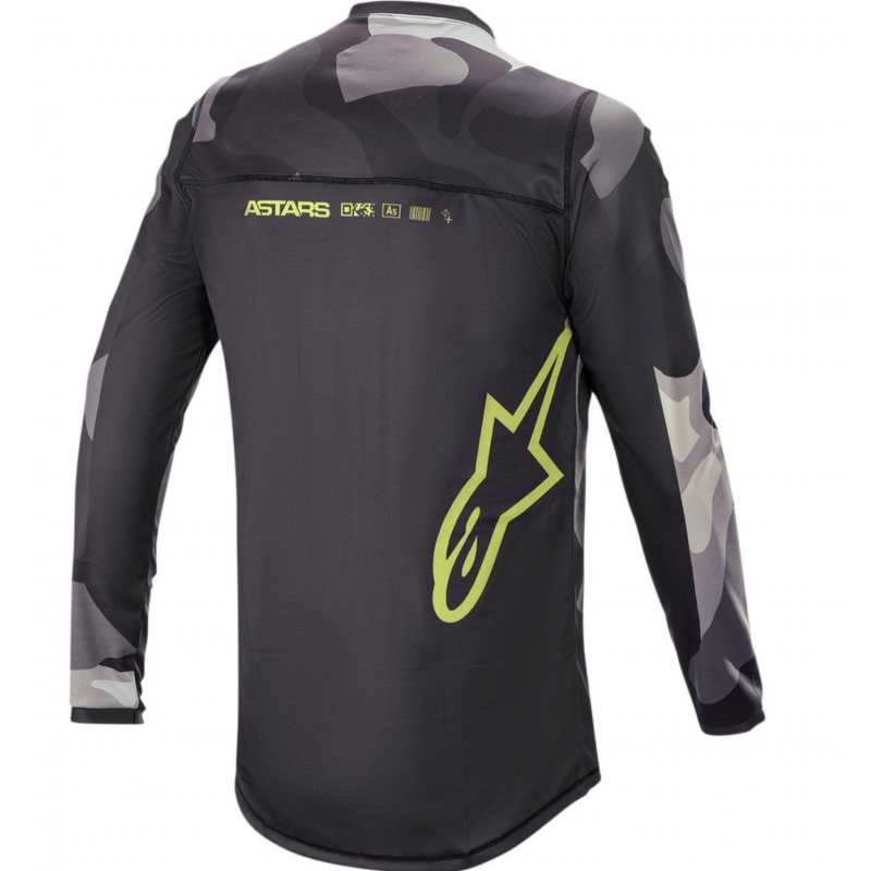 Джерси детская Alpinestars Racer Tactical Grey/Camo/Yellow
