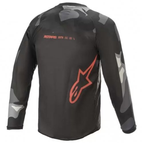 Джерси детская Alpinestars Racer Tactical Grey/Camo/Red