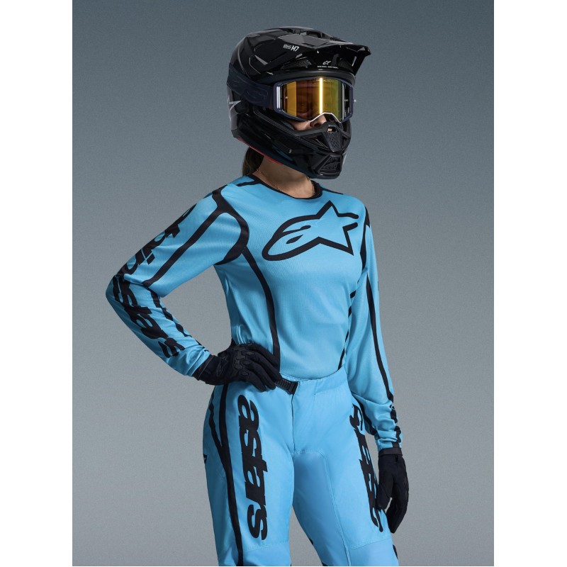 Джерсі жіноча Alpinestars Stella Fluid Apex Tropic/Black