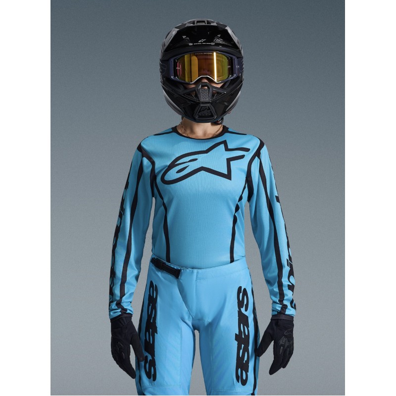 Джерсі жіноча Alpinestars Stella Fluid Apex Tropic/Black
