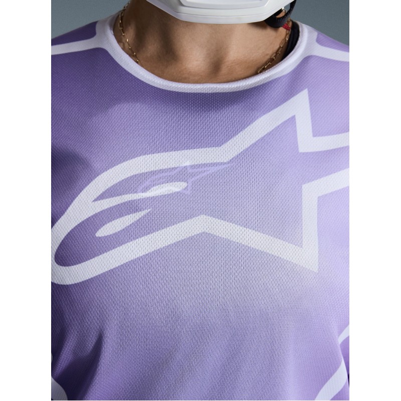 Джерсі жіноча Alpinestars Stella Fluid Apex Violet/White