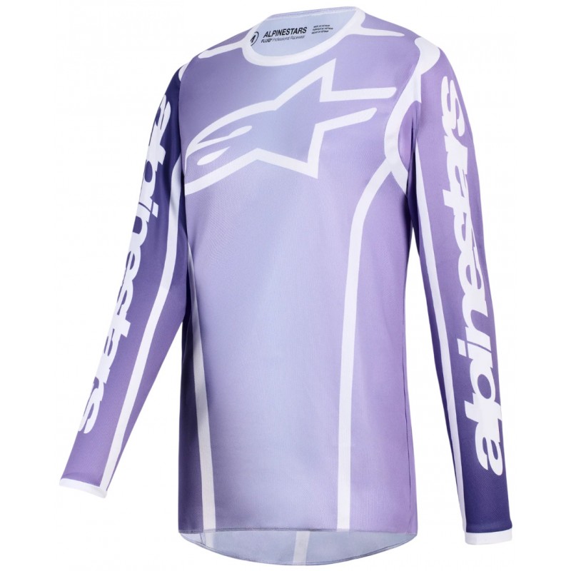 Комплект жіночий Джерсі Штани Alpinestars Stella Fluid Apex Violet/White