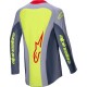 Джерси Alpinestars Techstar Melt Red/Gray