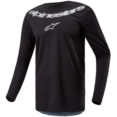 Джерси Alpinestars Fluid Graphite Black/Silver