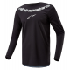 Джерси Alpinestars Fluid Graphite Black/Silver Джерси Alpinestars Fluid Graphite Black/Silver