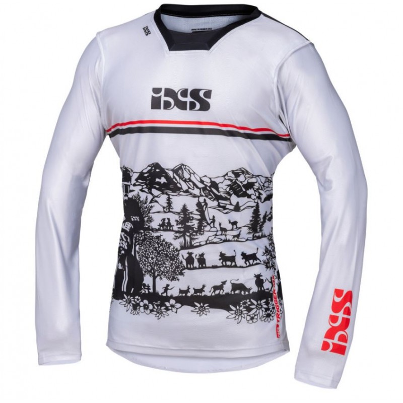 Джерси IXS Trigger MX 3.0 Black Red White W