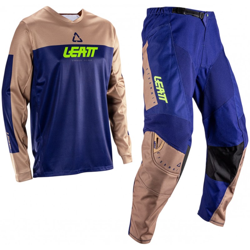 Комплект Джерсі Штани Leatt Ride Kit Moto 3.5 Brown