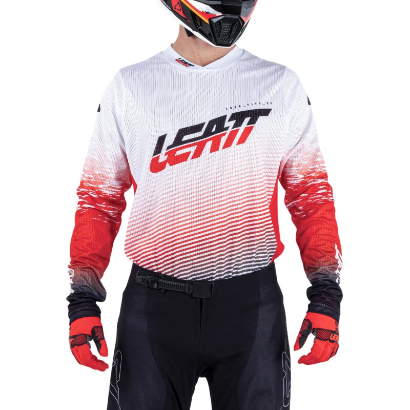 Комплект Джерсі Штани Leatt Ride Kit Moto 4.5 X-Flow Red