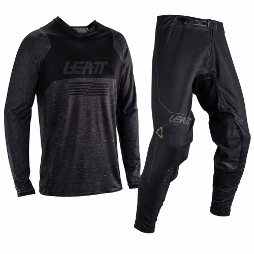 Комплект Джерсі Штани Leatt Ride Moto 5,5 UltraWeld + I.K.S Black