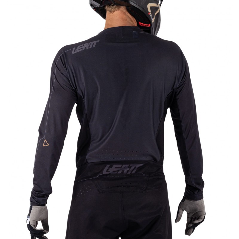 Комплект Джерсі Штани Leatt Ride Moto 5,5 UltraWeld + I.K.S Black